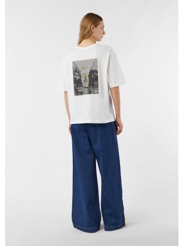 comma T-Shirt  in  01D1_weiß