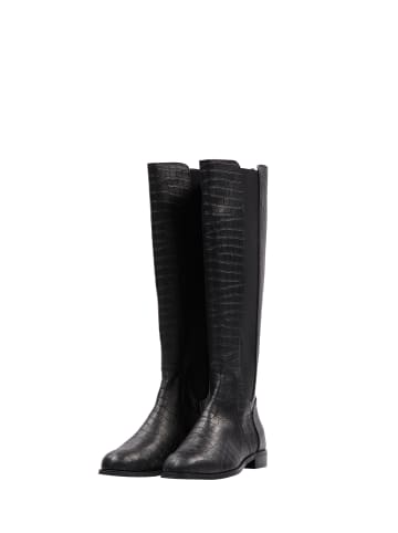 faina Damen Schuhe in Schwarz Krokodil