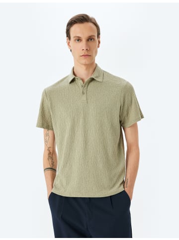 KOTON TSHIRT SS POLO in Grün