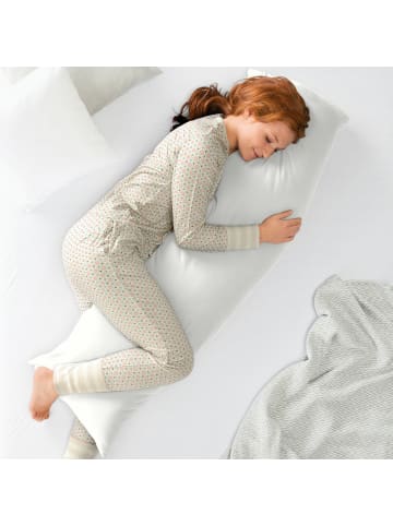 REDBEST Single-Jersey Seitenschläferkissenbezug San Francisco in weiß