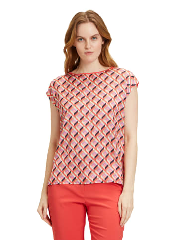 Betty Barclay Blusenshirt mit Print in Red/Beige