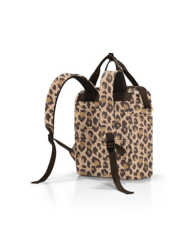 Reisenthel travelling allrounder R - Rucksack 40 cm (leo vanilla) in leo macchiato