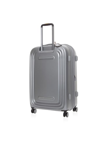 Mandarina Duck Logoduck + 4 Rollen Trolley L 75 cm silver