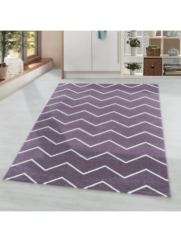 Teppich Boss Kurzflor Teppich Roberto Lila