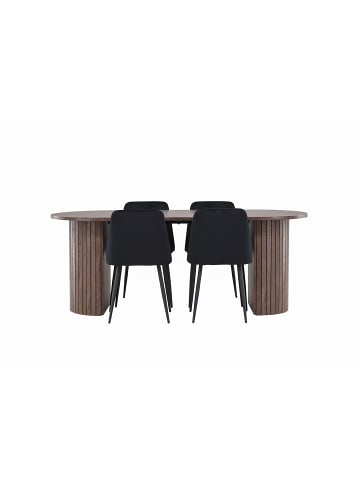 ebuy24 Essgruppe Härön (5-teilig) Mocca 90 x 200 cm