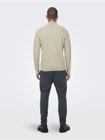 Only&Sons Pullover in Silver Lining