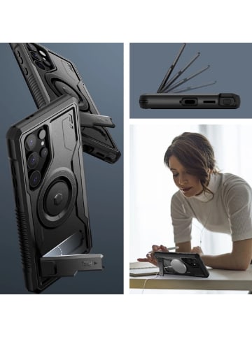 TechProtect TechProtect Kevlar Handyhülle 360° rundum Schutz Smartphone Hülle in Schwarz