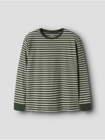 name it Oberteil mit langen Ärmeln in Kombu Green1