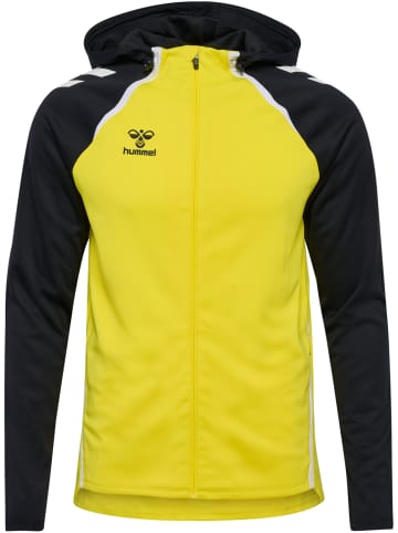 Hummel Reißverschluss Jacke Daumenlöcher Hmllead Herren in BLAZING YELLOW/BLACK