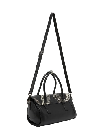 faina Women Handbag in Black Brown