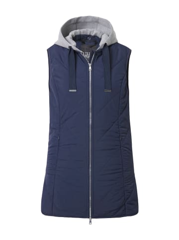 Ulla Popken Steppweste in marine