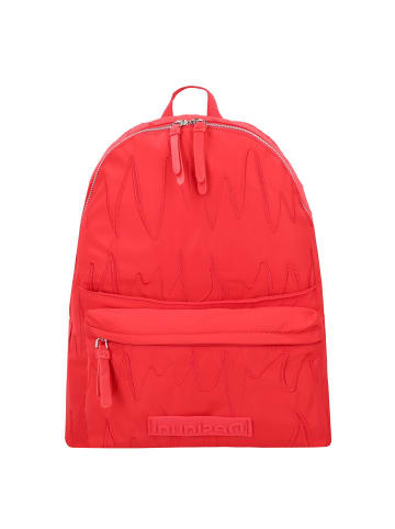 Desigual Rucksack 38 cm Laptopfach in carmin