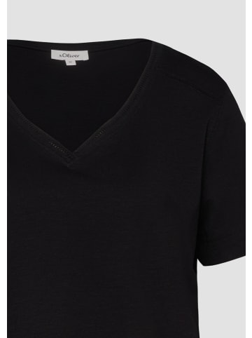 s.Oliver T-Shirt in 9999_schwarz