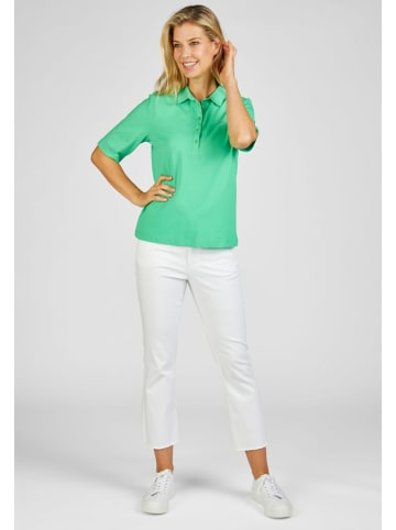 Rabe Knopfleisten T-Shirt für Damen in Grün