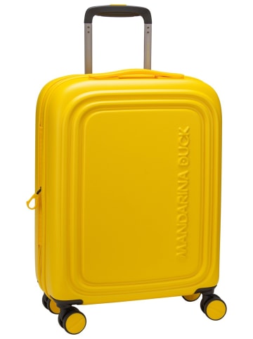Mandarina Duck Trolley Logoduck + Cabin Exp SZV24 in Duck Yellow