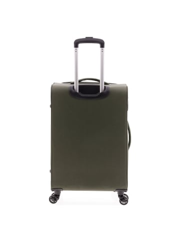 Gladiator 3700 4 Rollen Trolley 66 cm mit Dehnfalte olive green