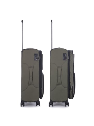 Stratic Bendigo Light Plus 4-Rollen Trolley 72 cm Laptopfach in sand