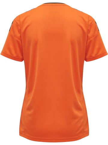 Hummel Hummel T-Shirt Hmlauthentic Multisport Damen Atmungsaktiv Feuchtigkeitsabsorbierenden in TANGERINE