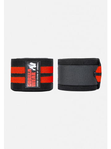 Gorilla Wear Knee Wraps - Schwarz/Rot