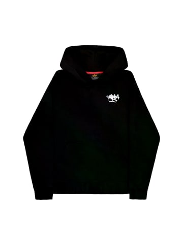 Alpha Industries Hoodie in schwarz