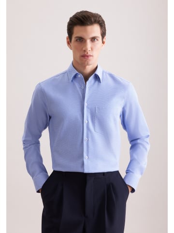 Seidensticker Business Hemd Regular in Mittelblau