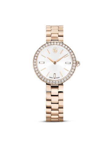 Swarovski Analoguhr für Damen in gold