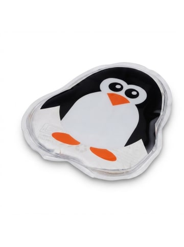 relaxdays 4 x Kühlpads Kinder "Pinguin" in Schwarz/ Weiß