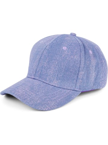 styleBREAKER Baseball Cap in Flieder-Blau