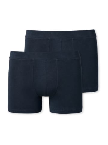 Schiesser Retroshorts 2er-Pack Basic Kids in Dunkelblau