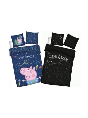Peppa Pig Star-Gazer Kinderbettwäsche Glow