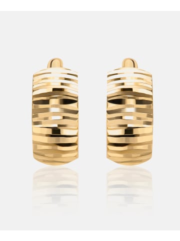 Diamant L'éternel Ohrringe aus 585 Gelbgold