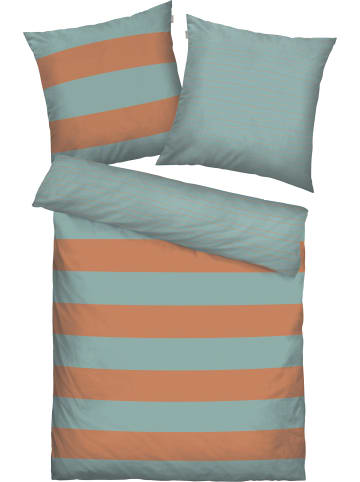 Tom Tailor Renforcé Wendebettwäsche in salbei-terra