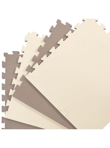 eyepower Kampfsportmatte Hestia 4er-Set in beige