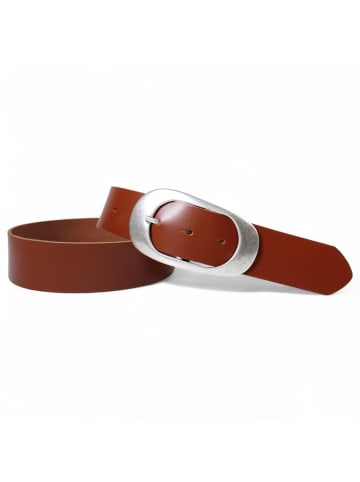 FRONHOFER Ledergürtel in Cognac