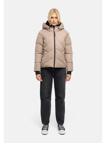 Marikoo Steppjacke Shinamii XVI in Taupe Grey