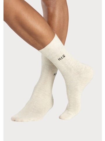 H.I.S Socken in schwarz, braun, beige-meliert, rost, olive, khaki