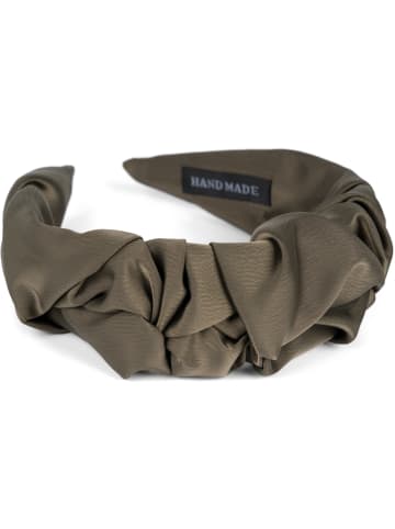 styleBREAKER Haarreif in Oliv