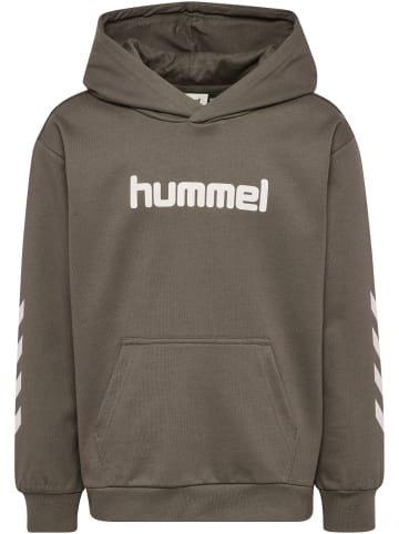 Hummel Kapuzenpullover Hmljr Logo Lebensstil Mädchen in DARK NIGHT