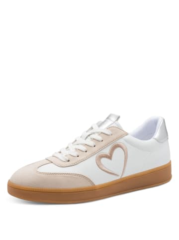 Marco Tozzi Sportliche Schnürschuhe in Weiß