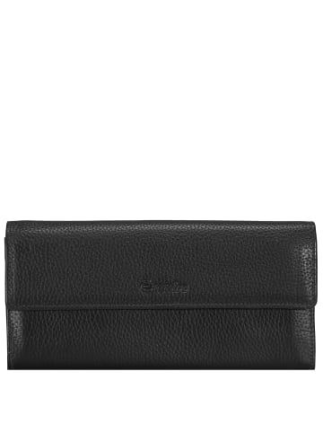 Esquire Primavera Geldbörse I Leder 18 cm schwarz