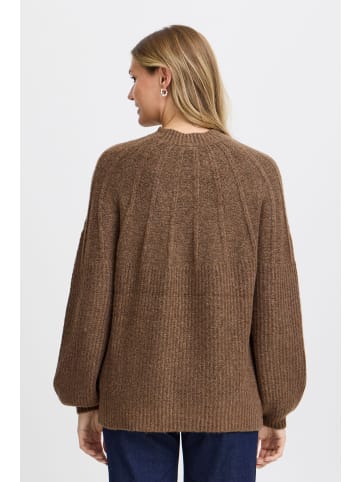 Fransa FRBEVERLY PU 8 loose fit in Rain Drum Melange
