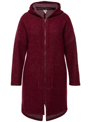 Ulla Popken Longjacke in weinrot