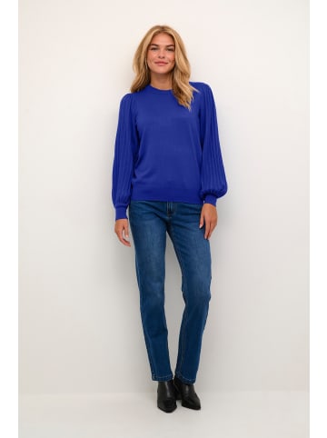 Kaffe Strickpullover KAlone Regular fit in Clematis Blue