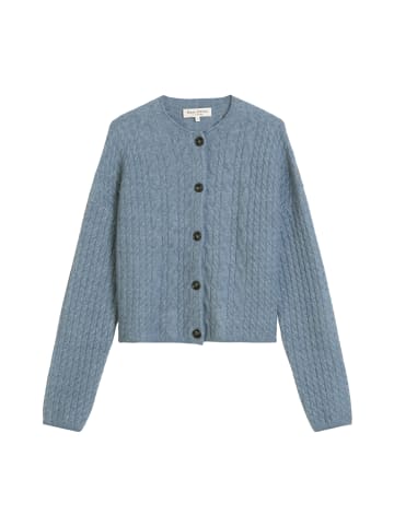 Marc O'Polo Cardigan regular in slate blue