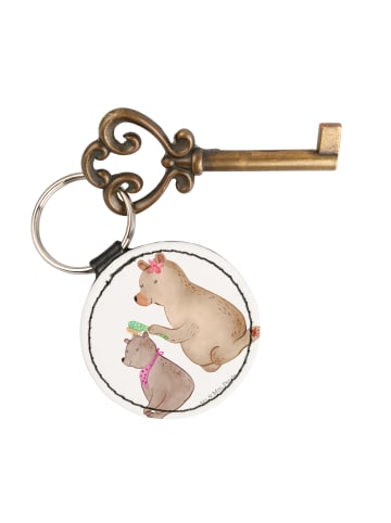 Mr. & Mrs. Panda Anhänger Bär Kind ohne Spruch in Weiß