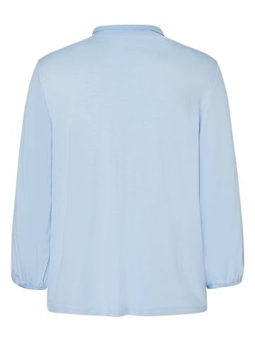 More & More Blusenshirt in italian blue
