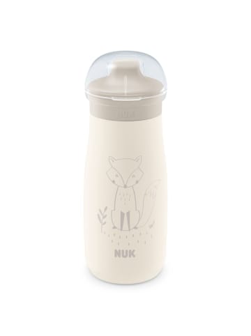 NUK Edelstahl-Trinkflasche Mini-Me Sip Cup - mit in beige,motiv