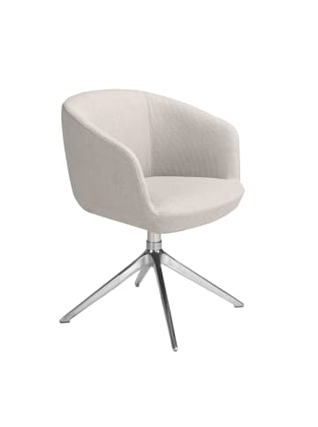 Angel Cerdá Drehstuhl 4133 in Grau/Stahl – (B)67 x (H)80 x (T)59 cm