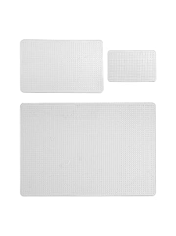 5five Simply Smart Lebensmitteldeckel, Silikon, 3er-Set in Weiß, (B) 0,1 x (H) 34 x (L) 24 cm