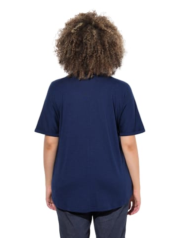 Ulla Popken Shirt in tintenblau